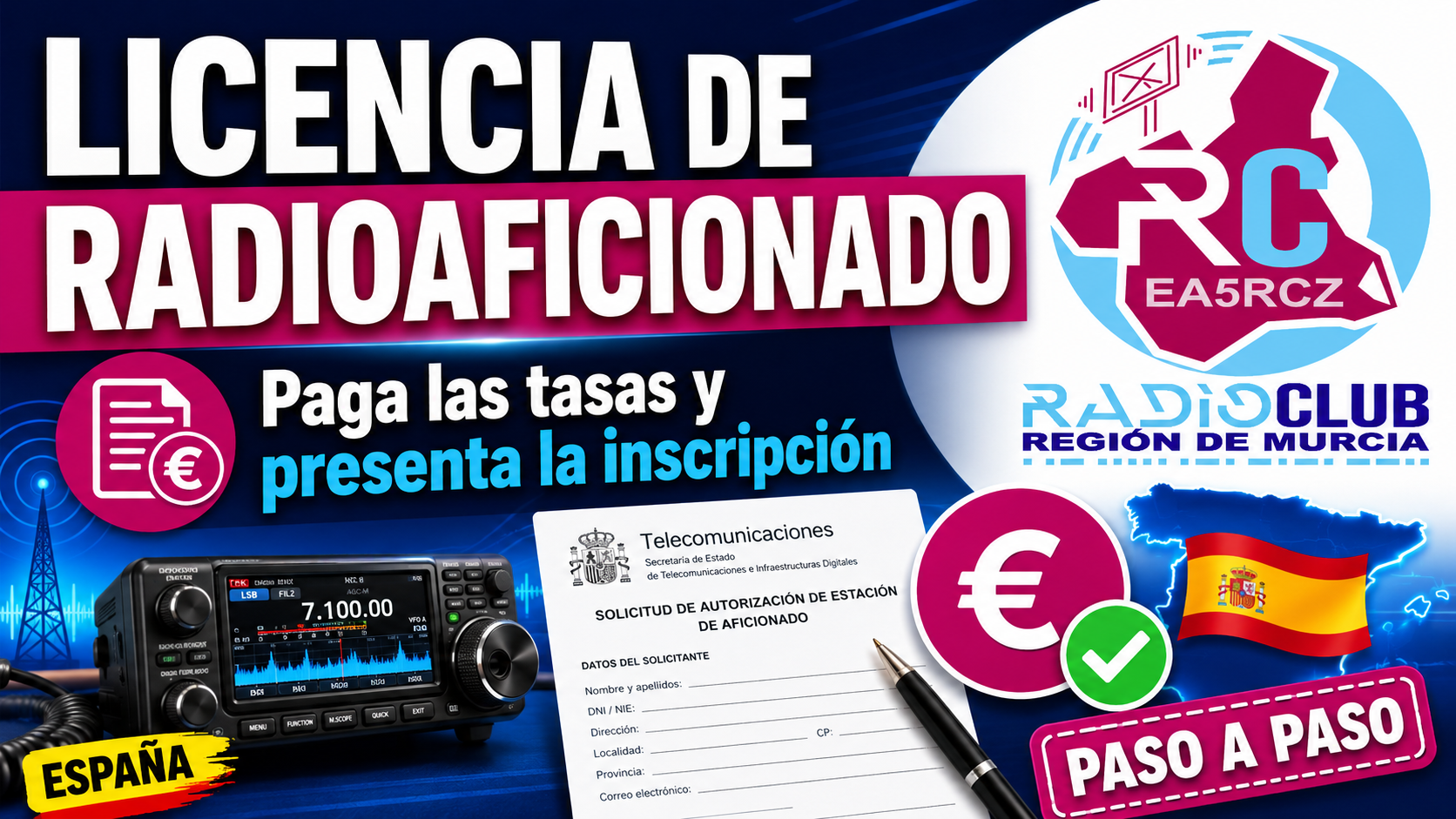 Como obtener la autorización de Radioaficionado