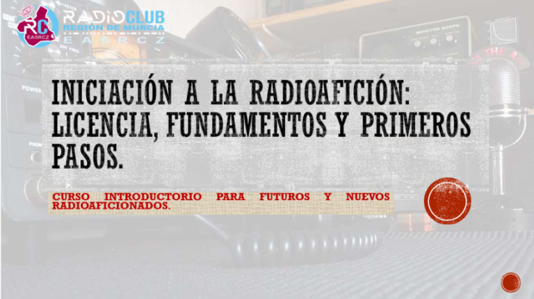 INICIACIÓN A LA RADIO